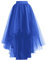 BABYONLINE D.R.E.S.S. Jupe Tulle Femme Rétro Style année 50 Vintage Audrey Hepburn Rockabilly Petticoat Tutu Bleu Roi