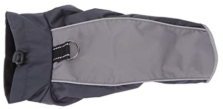 POPETPOP wasserdichte Hundejacke Für Winterkleidung Warmer Welpenmantel Atmungsaktiv Und Bequem Mit Futter Und Reflektierenden Details Für Kalte Tage