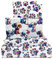 Dtiafu Geschenkpapier für Hunde, buntes Pfoten-Geschenkpapier für Jungen, Mädchen, Kindergeburtstag, Babyparty, Urlaub, 50,8 x 71,1 cm pro Bogen (8 Blatt flach gefaltet)