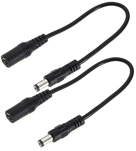 ECSiNG Umkehrte Polarität Power Conversion Cord Reverse Polarity Kabel Reverse Polarity Converter Draht Zubehör für Tastatur Lautsprecher Radio 15 cm