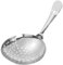 QUARKZMAN Julep Passoire, 1pcs - Inox Acier Cocktail Passoire, Bar Passoire pour Boissons, Passoire Cuillère pour Barman (Argent, 155mm)
