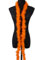1 x 2m Federboa Truthahnfedern Boa,Flauschige Plüsch-Feder Boa Federstola Federschal Federgirlande für Weihnachtsbaum Hochzeit Basteln Burlesque Karneval Party 20er Jahre Kostüm Deko,ca. 10g Orange