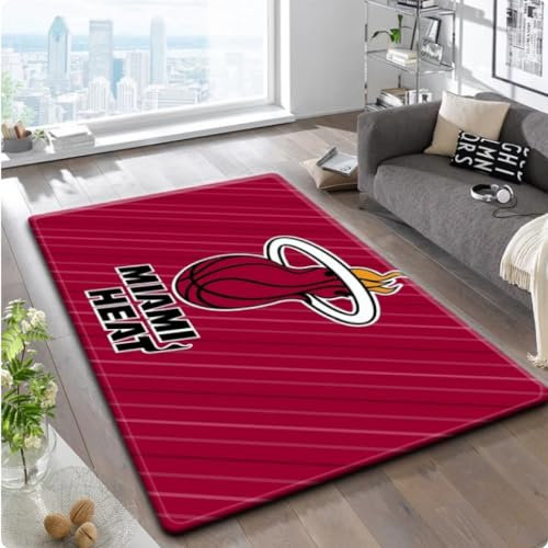 Basketball NBA Teppiche - Trendy Fußmatten für Jungen Schlafzimmer Home Decor Teppiche 60 * 90cm