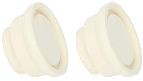 2pcs Ladder Rubber Stoppers, Ladder Safety Bumpers, Rubber Durable Pool Ladder Accessories, Suitable for Pool Ladder Pipe Bumper Cover, Inground Pool Ladder Step End Cap