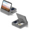 KDD Tablet Pillow Holder, Foldable ipad Cushion Pillow Stand Holder with Storage and Stylus Mount for Bed, Lap and Desk, Adjustable Tablet Rest Cushion for iPad Pro 13, iPad Air, Mini, Book 4-13 Gray