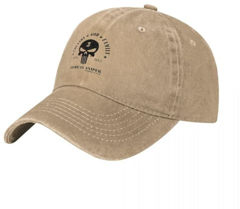 KUGEUII Neutrale atmungsaktive American Sniper Denim Baseball Cap aus Reiner Baumwolle der US Special Forces Outdoor Sport Trucker Hat Spring Female Male Trendy Baseball Cap Geschenk