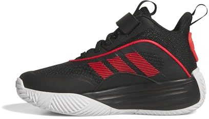 adidas Unisex Kinder OWNTHEGAME 3.0 Shoes Basketball-Schuhe, core Black/Lucid red/FTWR White