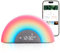 momcozy WN05 DreamSync Tech™ Baby Sound Machine mit App, Baby-Schlaftrainer mit 34 beruhigenden Sounds, Schlafroutine-Baukasten, Wake-Up-Light mit Sonnenaufgangsgeräuschen, Bluetooth-Lautsprecher