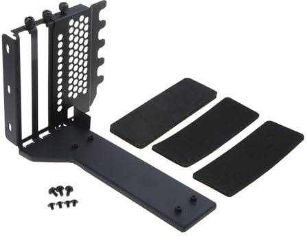 Ldabrye Vertikale GPU-Halterung, GPU-Halterung für verschiedene Computergehäuse, kommt mit PCIE3.0 Rising-Kabel optional
