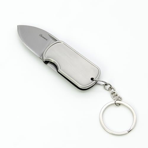 Albainox Taschenmesser DOG TAG mit Gürtelclip - Schlüsselanhänger Klappmesser