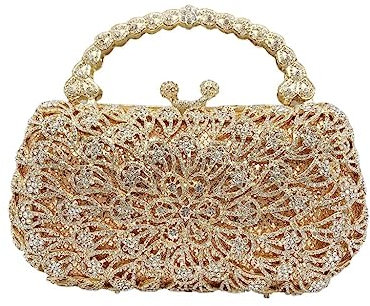 MQPALZKD Cocktail-studded Dinner Bag Jackhammer Banquet Clutch Bridal Reception Bag