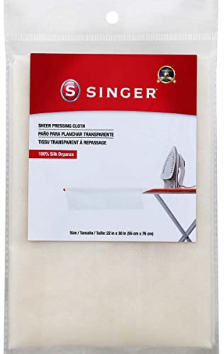 SINGER 00188 Sheer Pressing Cloth, White