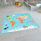 Paco Home Kinderteppich Teppich Kinderzimmer Spielteppich Junge Mädchen Modern rutschfest, Grösse:200x290 cm, Farbe:Türkis