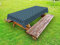 ABAKUHAUS Navy blau Outdoor-Tischdecke, Anchors Seereisen, dekorative waschbare Picknick-Tischdecke, 145 x 210 cm, Blaugrau Weiß