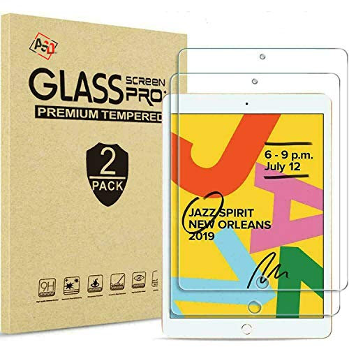 ASD Accessories Pack Of 2 Screen Protector for iPad Mini 5 (2019) and iPad Mini 4, Tempered Glass Film (Transparent)