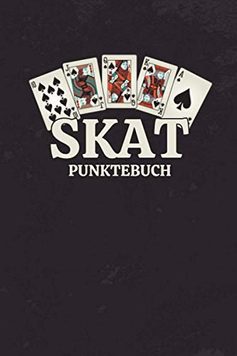 Skat Punktebuch: Skatspiel I Punktebuch I Zählzettel I Skatspieler Geschenk I 100 Seiten I DIN A5 I Skat spielen lernen I Kartenspiel I Skat Punkte notieren I Punkte Block I Skatspielen