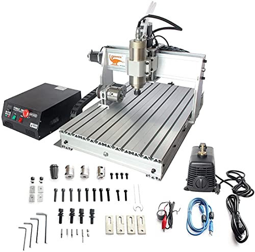 RATTMMOTOR 2.2KW 6040 USB CNC 4 axis ENGRAVING machine Mach3 CNC milling cutter engraver milling cutting drilling machine 220VAC