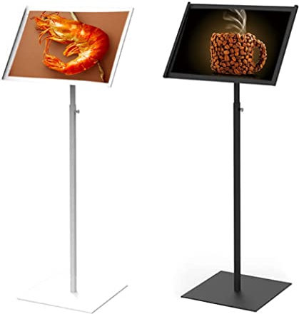 Metall Boden stehende Schild menü Halter a4 plakatanzeige Billboard Hotel Guide Sign Shop türschild pop Billboard meldung Stand for Werbung geschäftsaktivitäten einkaufen einkaufen