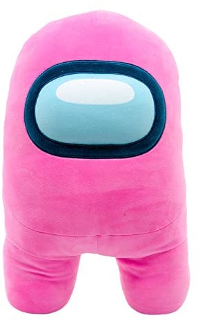 Famosa Softies - Among Us, Plüschtier Pink Online-Spiel, 40 cm, 4 Modelle, weich, weich und gefüllt mit recycelter Faser, Squishy, (760021463)