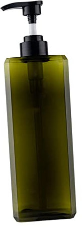 Bottiglia di per Doccia da bancone per Bagno di Lusso con Dispenser di Sapone, 1000 ml di Verde