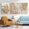 HMDKHI Islamische Wandbildr Set, Islam Leinwand Bild, Arabische Kalligraphie Malerei Bilder,Modern Wohnzimmer Wanddeko Bilder - Kein Rahmen (Bild-3,40x60cm*3)