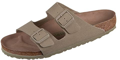 BIRKENSTOCK Arizona TEX Canvas Vegan Rivet Logo