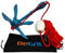 BeGrit Kayak Anchor 3.3 lb Small Boat Anchor Kit Blue Folding Grapnel Anchor Carbon Steel for Canoe Jet Ski SUP anchor with 32.8 ft ø 6 mm Anchor Line Carrying Bag