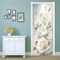 Türtapete Selbstklebend Schöne Weiße Blume 80 X 200 Cm Türtapete Selbstklebend Türfolie Türposter 3D Vinyl Folie Türdeko Tapete Wandbild Türtattoo - Kinderzimmer Wohnzimmer Küche Schlafzimmer Tür Fo