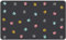 Solday Tapis d'alimentation pour Chiens et Chats, 50 x 30 cm, Tapis d'alimentation en Silicone, imperméable et antidérapant (Gris foncé)