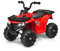COSTWAY 6V Kids Electric Ride on Car, Battery Powered Quad Bike ATV with Headlights, MP3, USB, Volume Control, 4 Wheels Vehicle Toy for Boys Girls (Red)