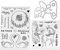Transparente Stempel Zum Valentinstag, Transparente Stempel Zum Valentinstag, Transparentes Stempelset Zum Valentinstag – Transparente Premium-TPR-Stempel Für DIY-Bastelarbeiten, Transparentes Album,