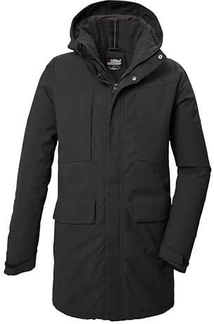 Killtec Herren Kow 80 Mn Prk Funktionsparka/Parka mit abzippbarer Kapuze