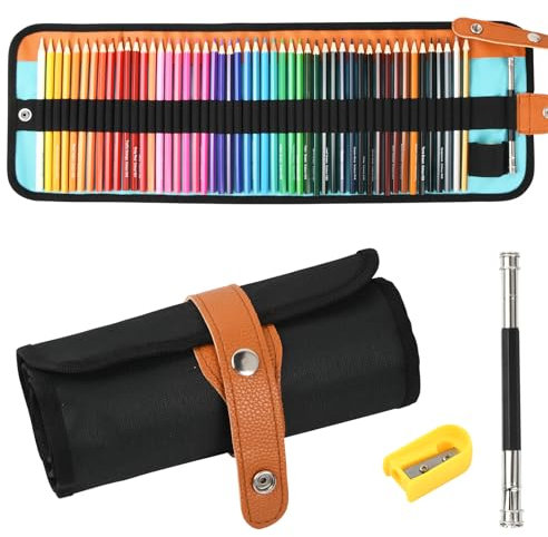 Buntstifte Colour Grip, Skizze Malstifte Set, 50 Farben mit 50 Farbstiften, Buntstifte Set Groß zum Zeichnen Ausmalen, Professionelle Buntstifte für Erwachsene, Kinder, Künstler