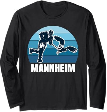 Mannheim Eishockey Fan T-Shirt – Adler Langarmshirt