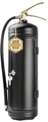 ChongKuan Regalos de bomberos para hombres, extintor de incendios, minibar, minibar, regalo, bomberos, extintor, bar, decoración para hombres, adultos (C)