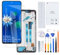 H&LYCYJ Pantalla de pantalla para Xiaomi Poco X4 Pro 5G/Redmi Note 11 Pro+ 5G/Note 11e Pro 5G TFT 2201116PG LCD Pantalla de Repuesto Kit de Montaje con Marco