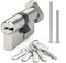 MANICAF Schließzylinder 30T/30, Knaufzylinder, Schließzylinder mit Knauf für Haustür, 70 mm Euro Kupfer zylinderschloss, mit 5 Schlüssel, Anti Picking, Anti Bohr, Anti Snap, Anti Bumping