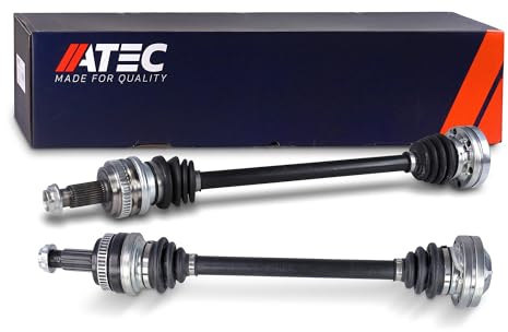 ATEC Germany 2x Antriebswelle hinten | Kompatibel mit: BMW X3