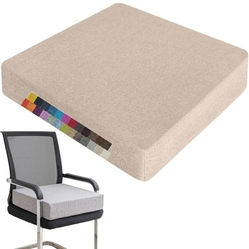 Holomaalahi sitzunterlage 45x45x8cm Sitzkissen für Indoor & Outdoor Nutzung – waschbar, mit Reißverschluss,rutschfestes Sitzkissen für Gartenstuhl