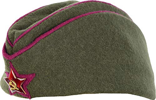 Epic Militaria Reproduktion WW2 Russische Offiziere Pilotka Kappe (60 cm)