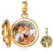 Custom4U Charme Photo Personnalisés Or Charm Arbre de Vie pour Bracelet Pendentif avec Photo Gravé Perle Beads Cadeau Femme Maman Fille