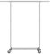 Yaheetech Kleiderständer auf Rollen Metall kleiderstange Garderobe Garderobenständer klappbar Länge 108-168cm, max. Belastbarkeit 36 kg