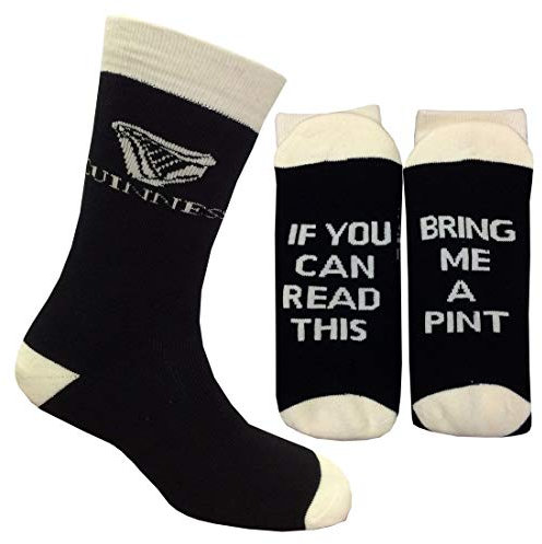 Guinness Official Merchandise Herren G9307 Zubehör, Socke, Black, Einheitsgröße