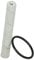 Exquisito Palo De Mazo De Gamuza Con Anillo De Goma Para Accesorios De Cuenco De Cristal De Cuarzo De 8 Pulgadas-12 Pulgadas