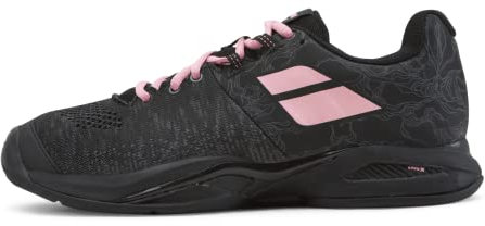 Babolat Propulse Blast Clay Tennisschuhe Damen Black/Geranium pink (Numeric_40)
