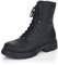 Rieker Donna Stivaletti Z9120, Signora Stivali da Biker,Boots,Stivaletto,Stivale da Motociclista,Piatto,Nero (Schwarz / 00),38 EU / 5 UK