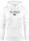 Neverless® Hoodie Damen Bedruckt Schriftzug California Los Angeles USA Amerika Flagge Kapuzen-Pullover Fashion Streetstyle weiß XL
