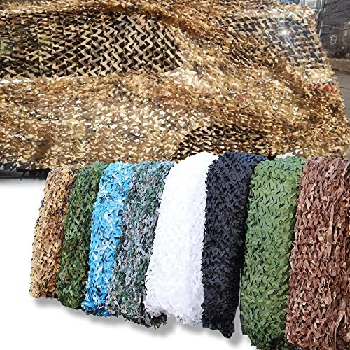 AMXFS Camouflage Net Tarnnetz Sonnensegel 3x3m - Wildnis Tarnung Sonnenschutznetze Partydekoration Tarnung Sonnenschutz Net Sichtschutz Autoplanen Woodland Armee