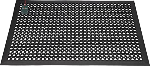 KOTARBAU® Felpudo de goma con borde antideslizante, 90 x 150 cm
