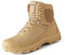 IYVW 6676 Warm Gefüttert Herren Wasserdicht Trekking Wanderschuhe Wüstengelb 42EU